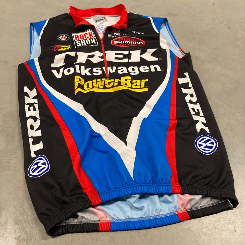 VOLKSWAGEN TREK TEAM quarter Zip Jersey Jacket